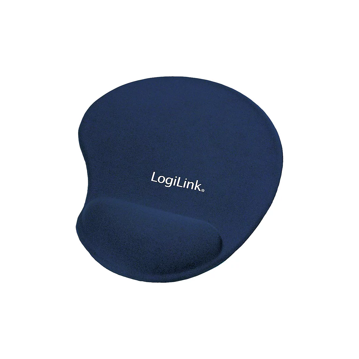 LogiLink - Mauspad mit Handgelenkpolsterkissen - Blau