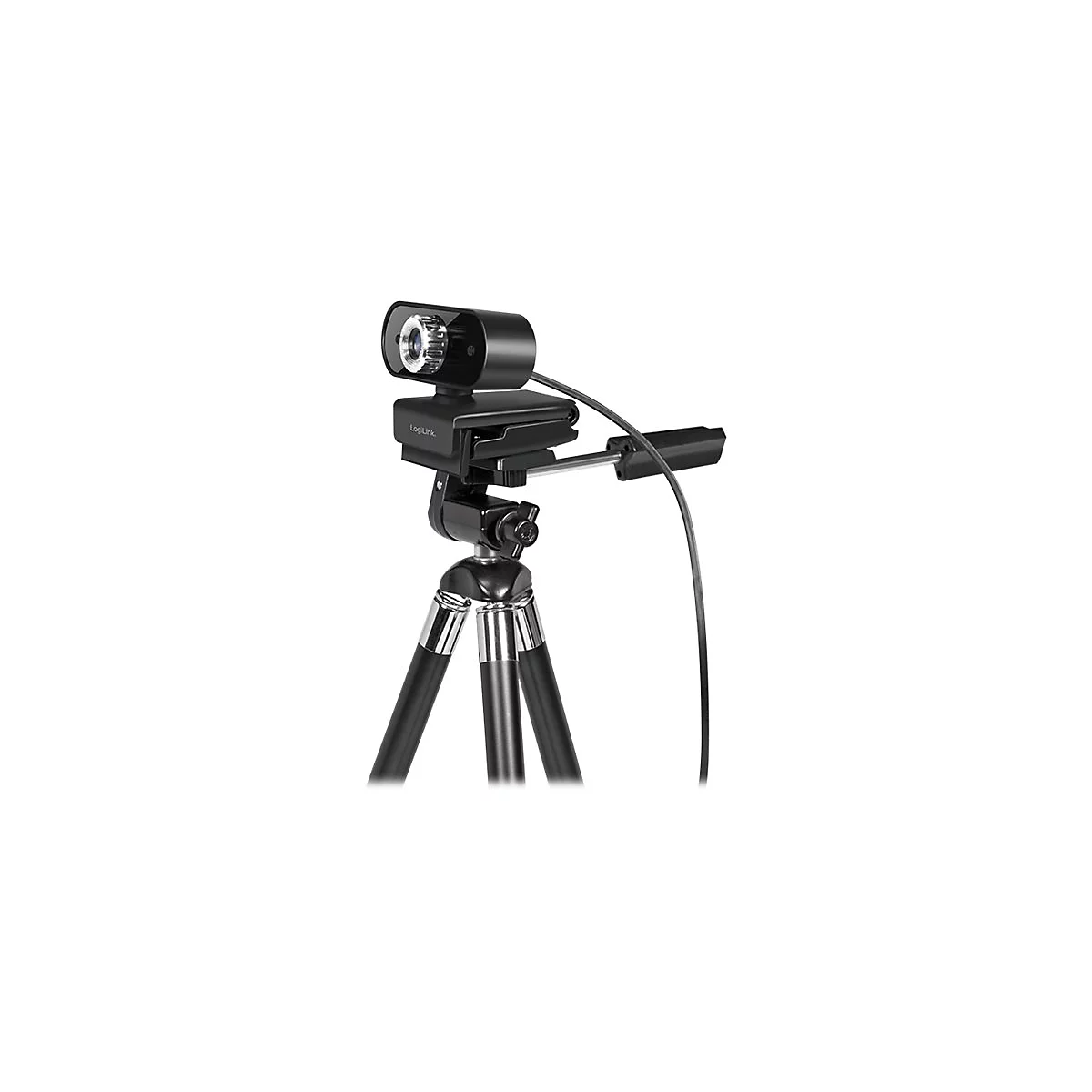 LogiLink Pro full HD USB webcam with microphone - Webcam