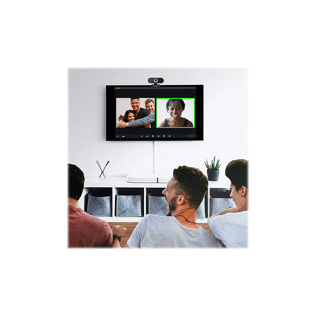 LogiLink Pro full HD USB webcam with microphone - Webcam