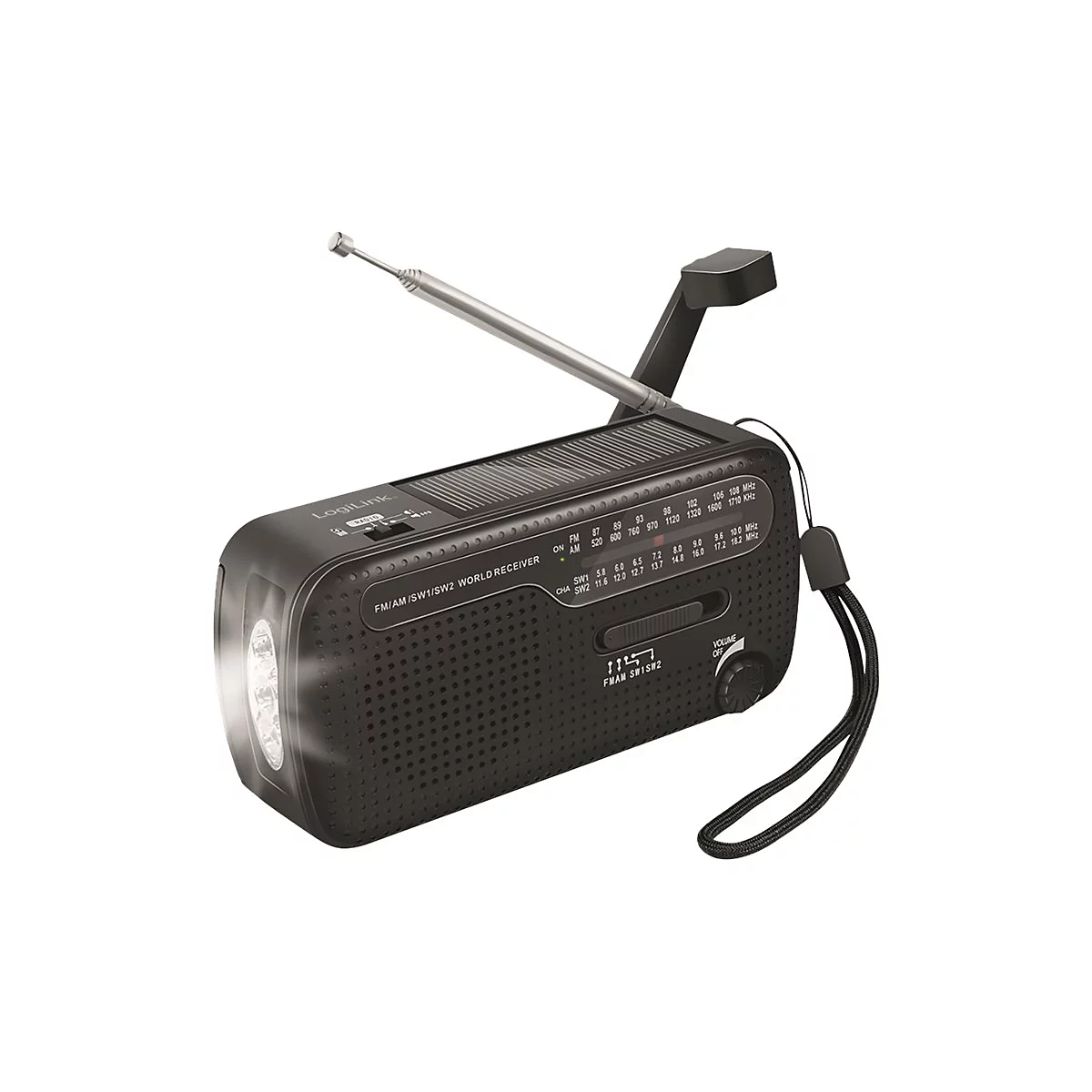 LogiLink - Radio - Schwarz