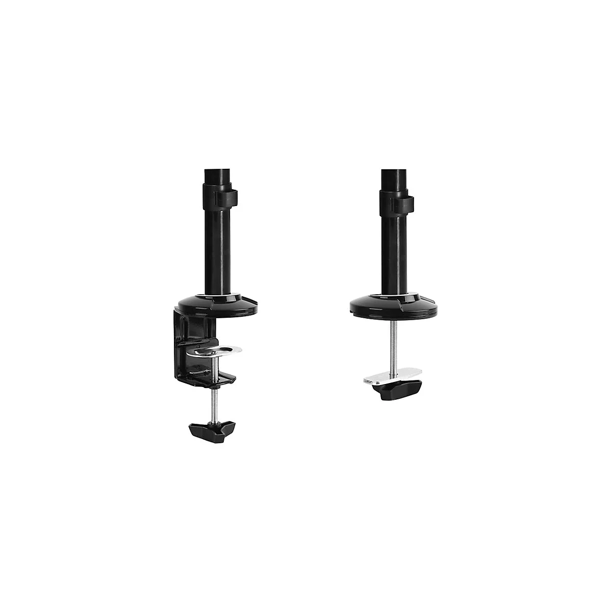 LogiLink Sit-Stand Workstation - Befestigungskit - einstellbarer Arm - für Monitor / Tastatur