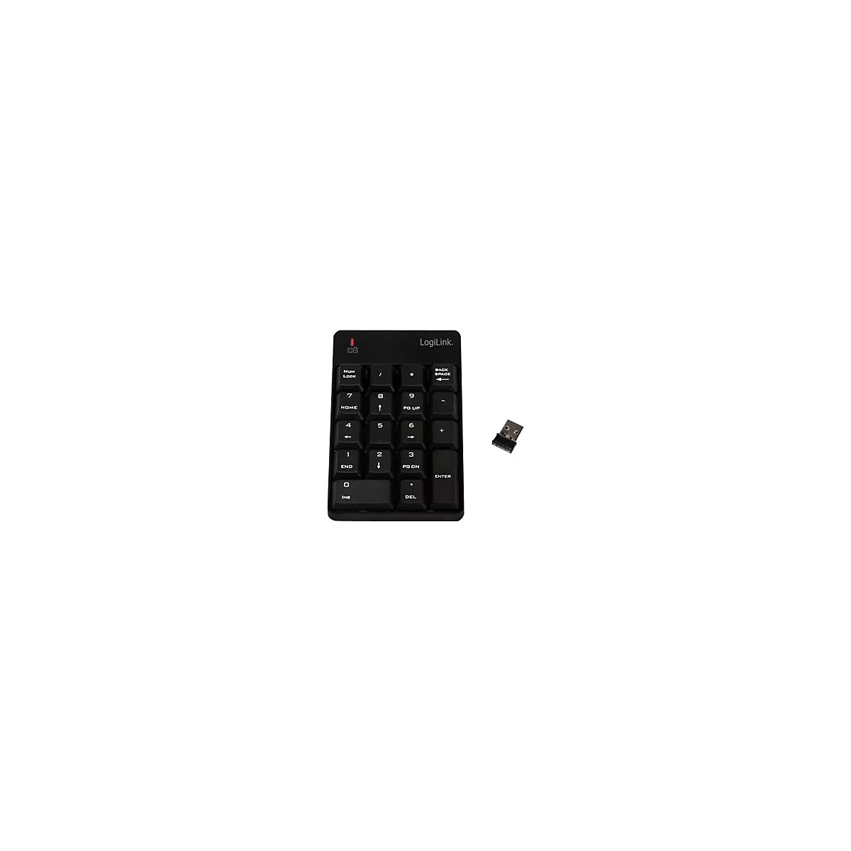 LogiLink - Tastatur - kabellos - 2.4 GHz