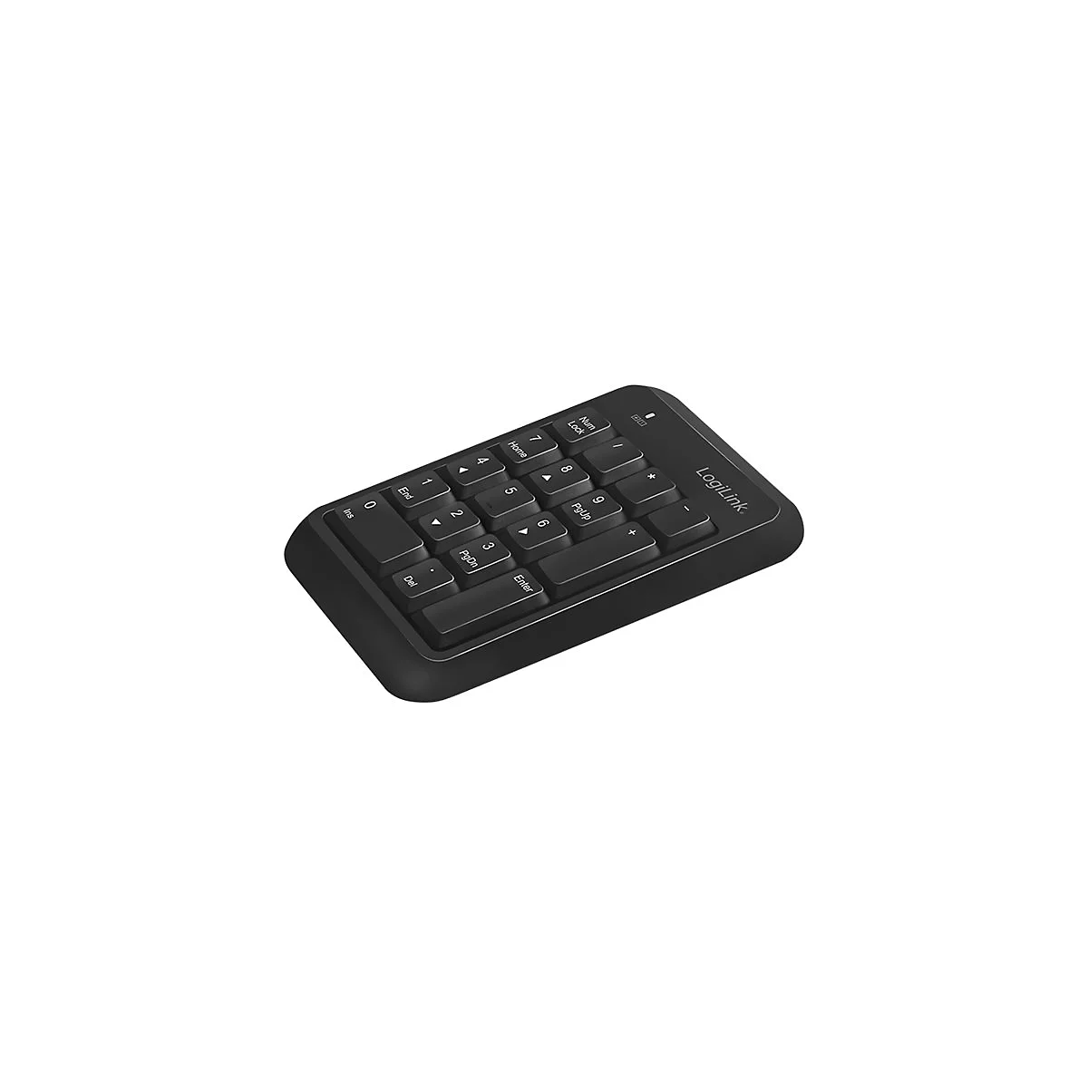 LogiLink - Tastenfeld - kabellos - Bluetooth 5.1 - Schwarz