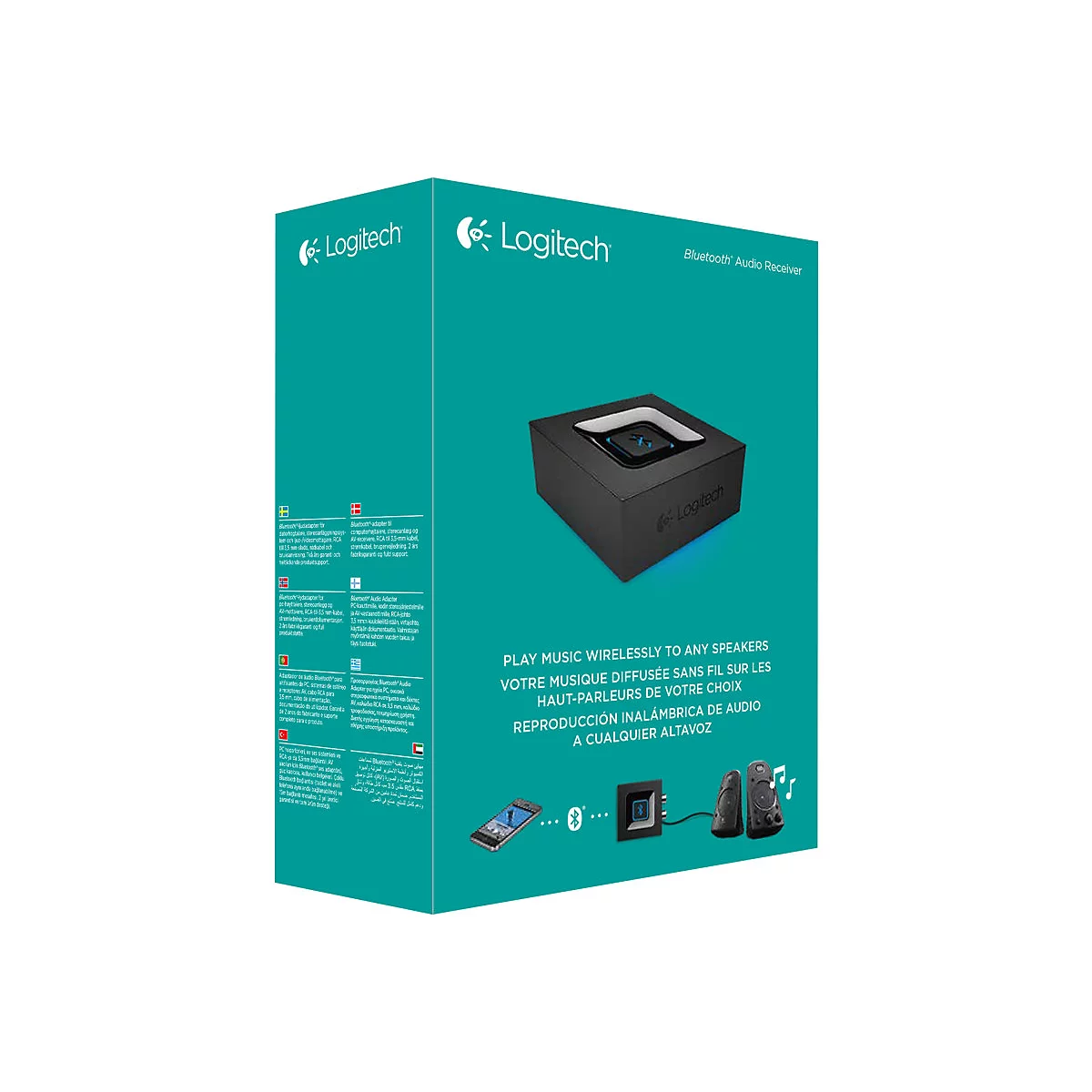 Logitech Bluetooth Audio Adapter - kabelloser Bluetooth-Audioempfänger
