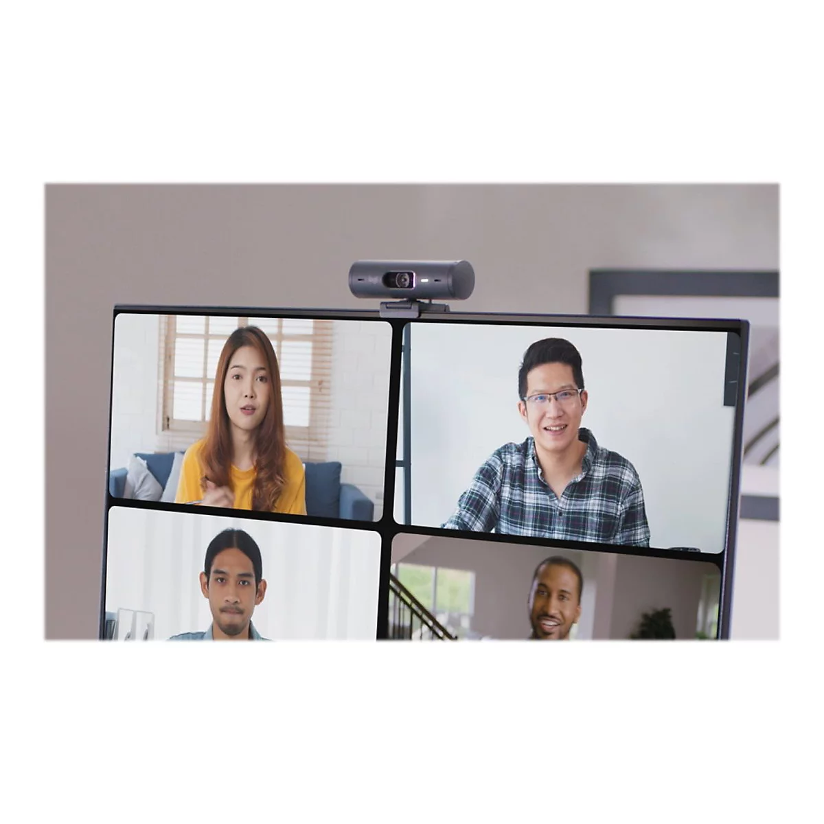 Logitech BRIO 500 - Webcam - Farbe - 1920 x 1080 - 1080p, 720p - Audio