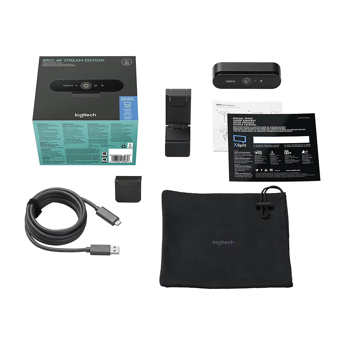 Logitech BRIO STREAM - Livestream-Kamera