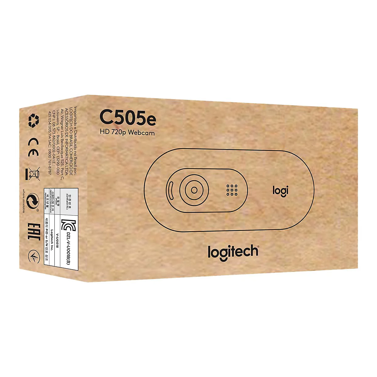 Logitech C505e - Webcam