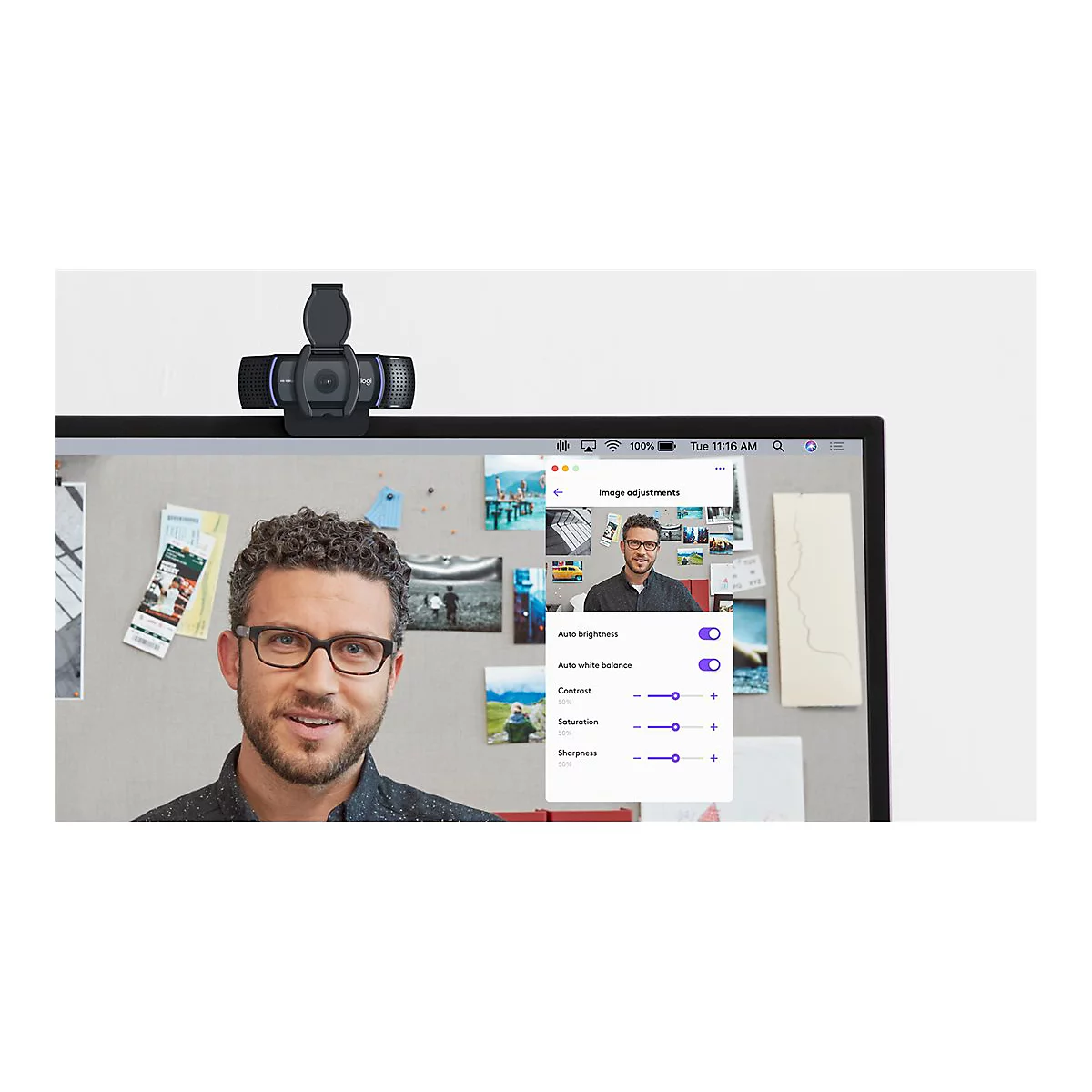 Logitech C920e - Webcam