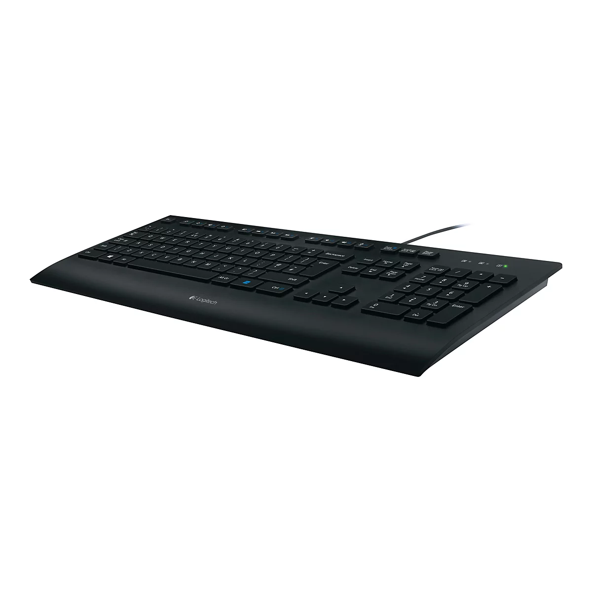 Logitech Corded K280e - Tastatur - Schweiz