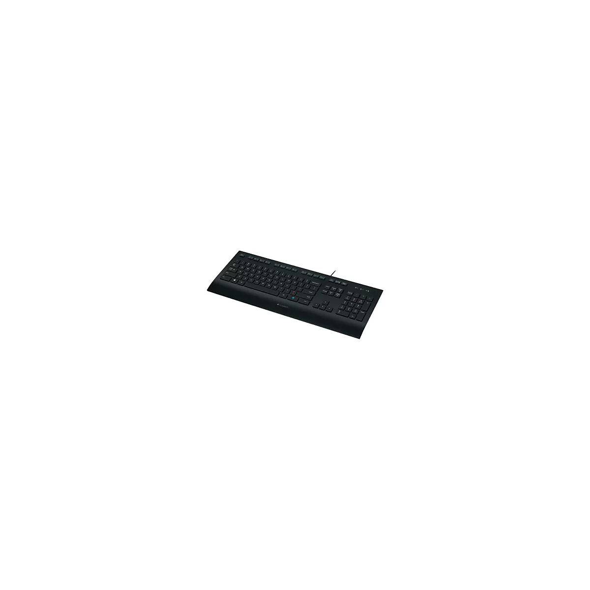Logitech Corded K280e - Tastatur - USB - Nordisch