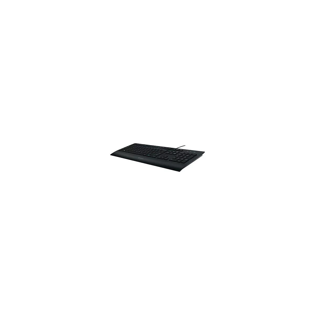 Logitech Corded K280e - Tastatur - USB - Nordisch