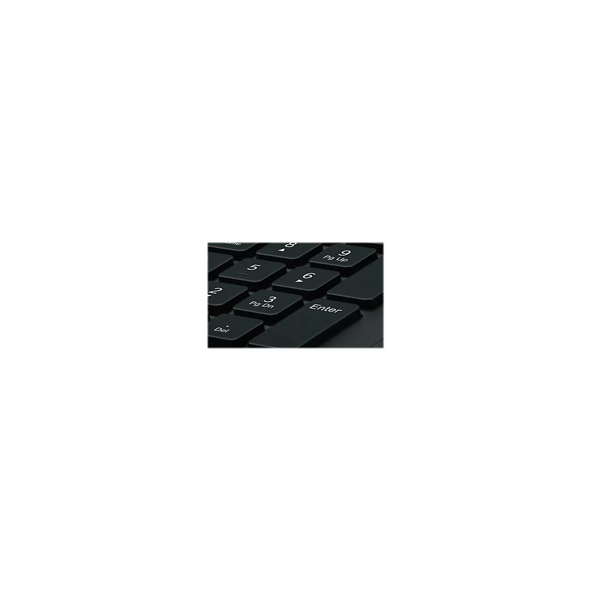 Logitech Corded K280e - Tastatur - USB - Nordisch