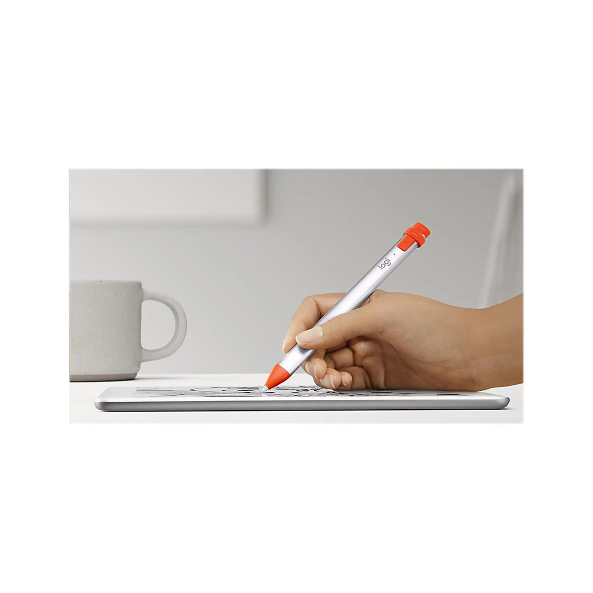 Logitech Crayon - digitaler Stift - Intense Sorbet