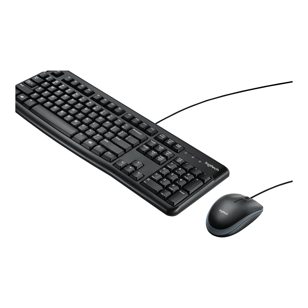 Logitech Desktop MK120 - Tastatur-und-Maus-Set - Französisch