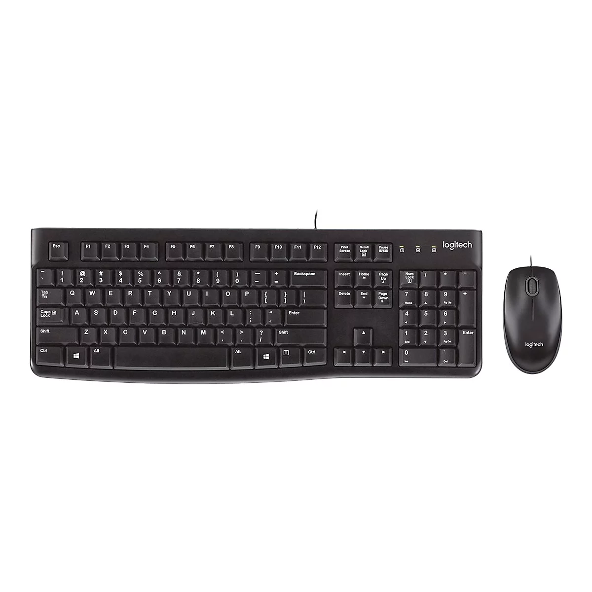 Logitech Desktop MK120 - Tastatur-und-Maus-Set - QWERTY - US International