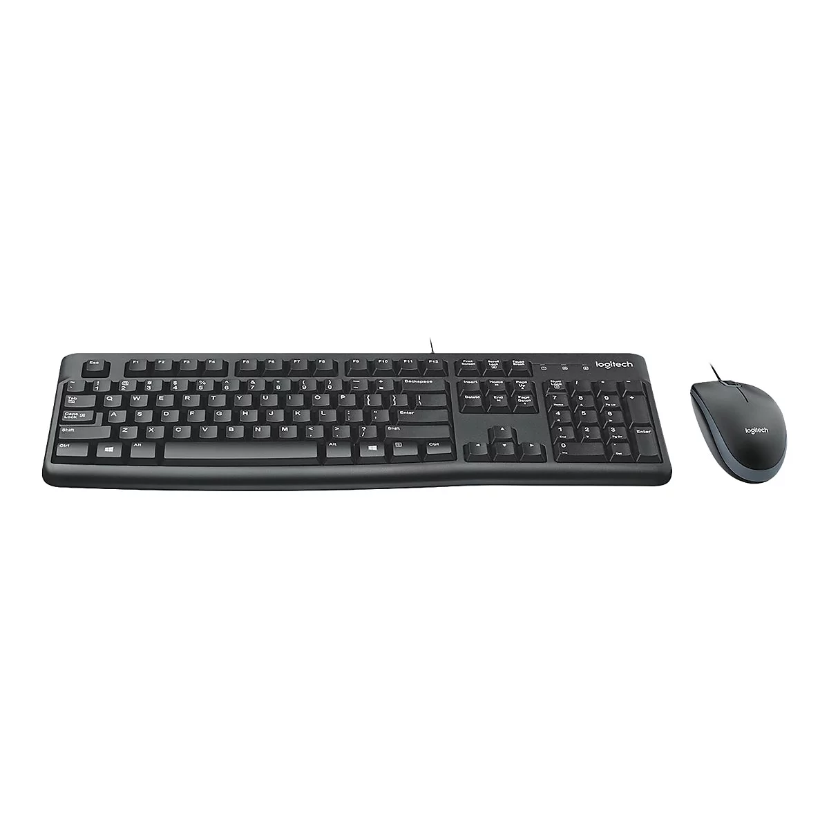 Logitech Desktop MK120 - Tastatur-und-Maus-Set - QWERTY - US International