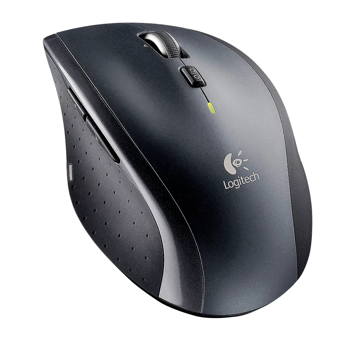 Logitech draadloze muis Marathon M705, voor rechtshandigen, ergonomisch, 7 knoppen &amp; scrollwiel, 1000 dpi, tot 10 m, incl. Unifying-ontvanger &amp; batterijen, zwart