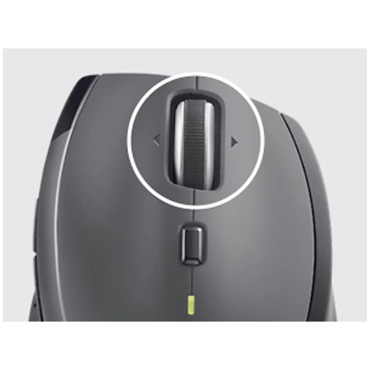 Logitech draadloze muis Marathon M705, voor rechtshandigen, ergonomisch, 7 knoppen &amp; scrollwiel, 1000 dpi, tot 10 m, incl. Unifying-ontvanger &amp; batterijen, zwart