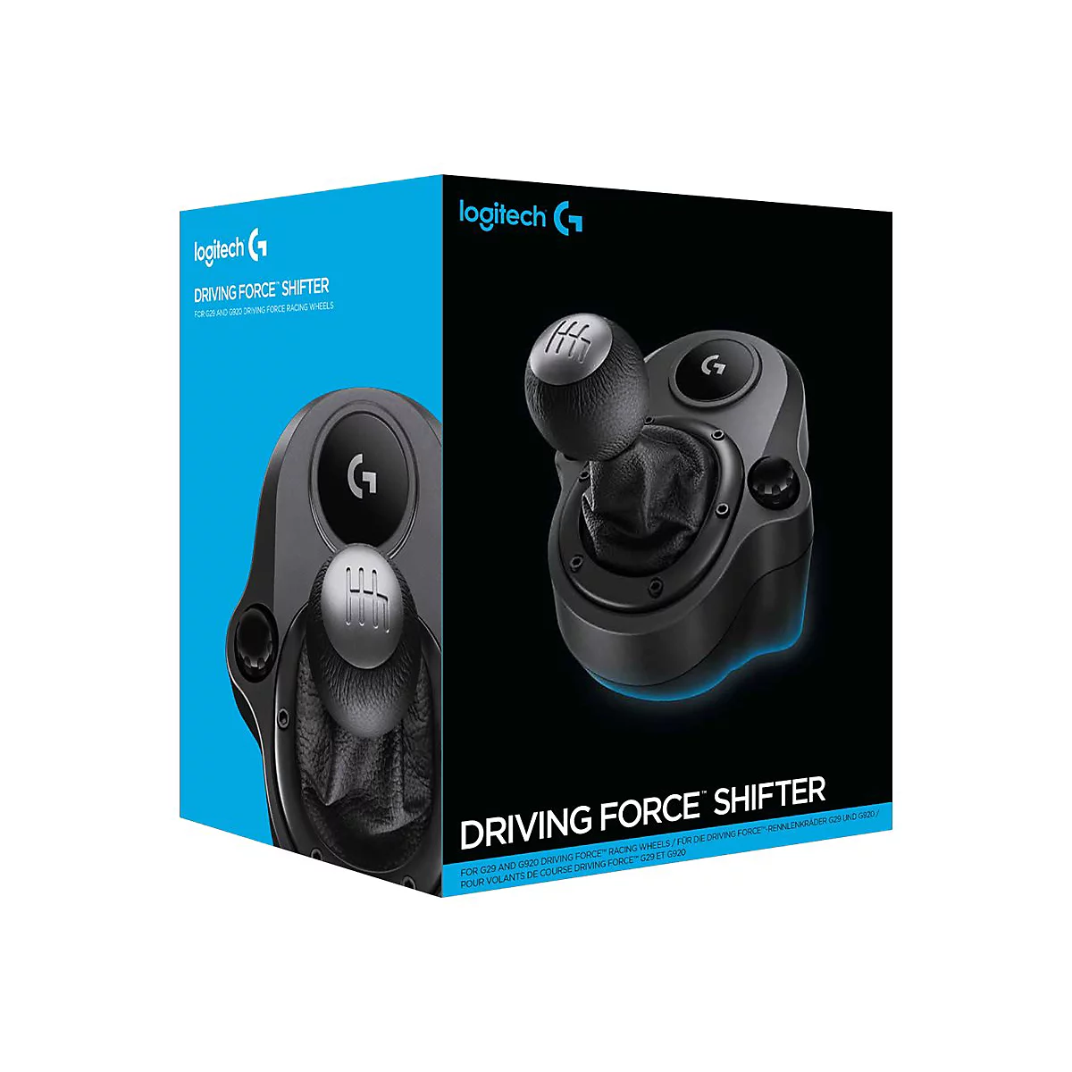 Logitech Driving Force Shifter - Schaltknüppel - kabelgebunden - für Microsoft Xbox One, Sony PlayStation 4