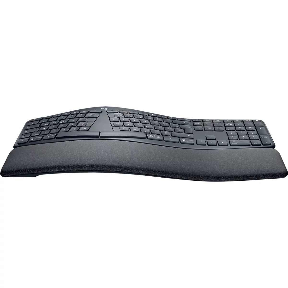 Logitech® ERGO K860 draadloos ergonomisch toetsenbord, handpalmliftfunctie, 2 jaar accu