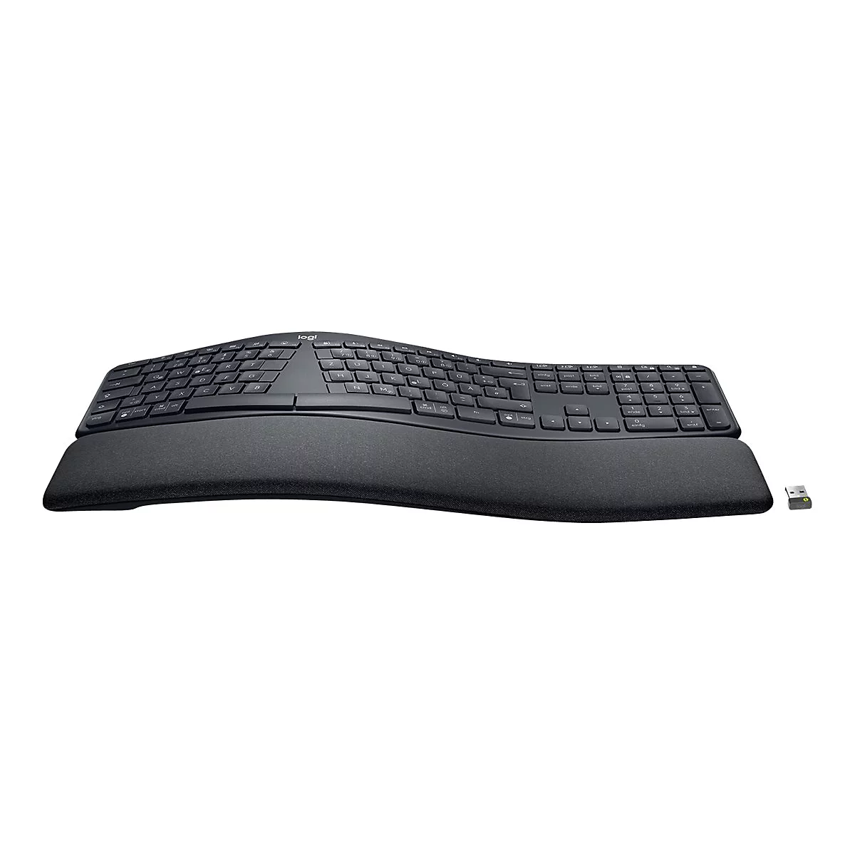 Logitech ERGO K860 Split Keyboard for Business - Tastatur - Deutsch - Graphite