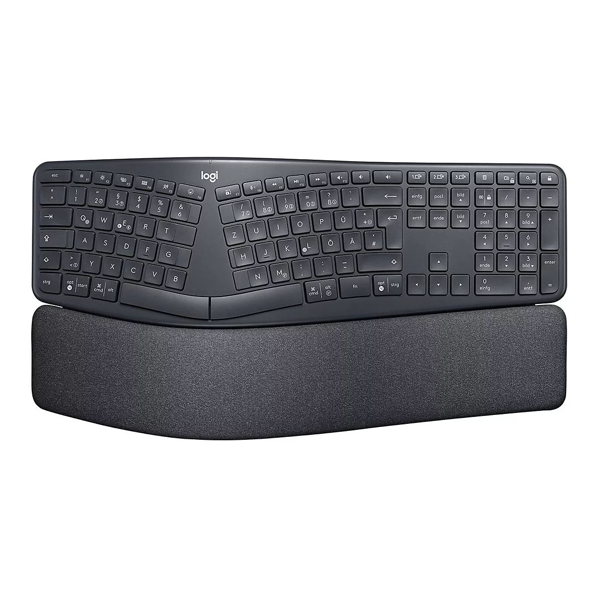 Logitech ERGO K860 Split Keyboard for Business - Tastatur - Deutsch - Graphite