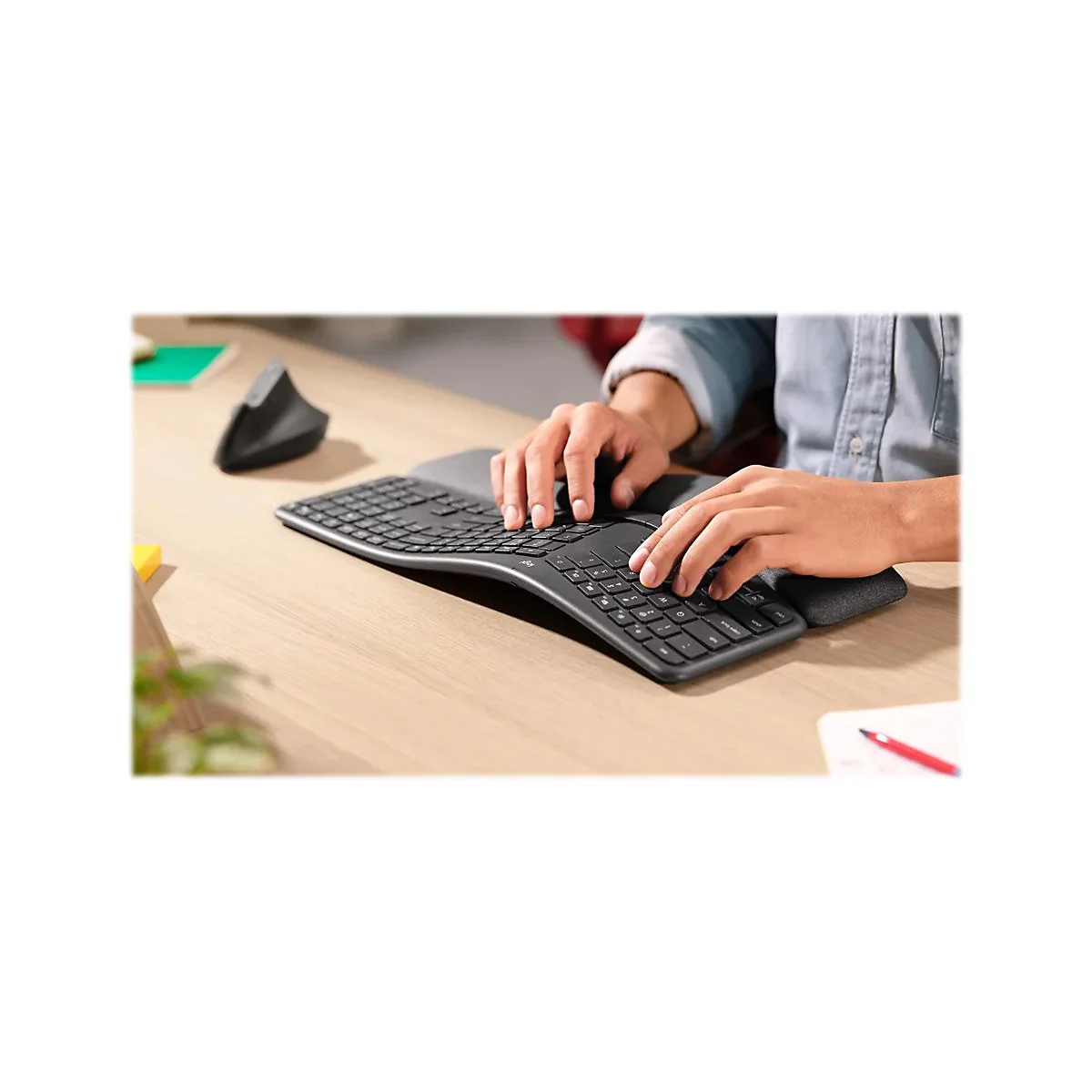 Logitech ERGO K860 - Tastatur - QWERTY - US International - Graphite