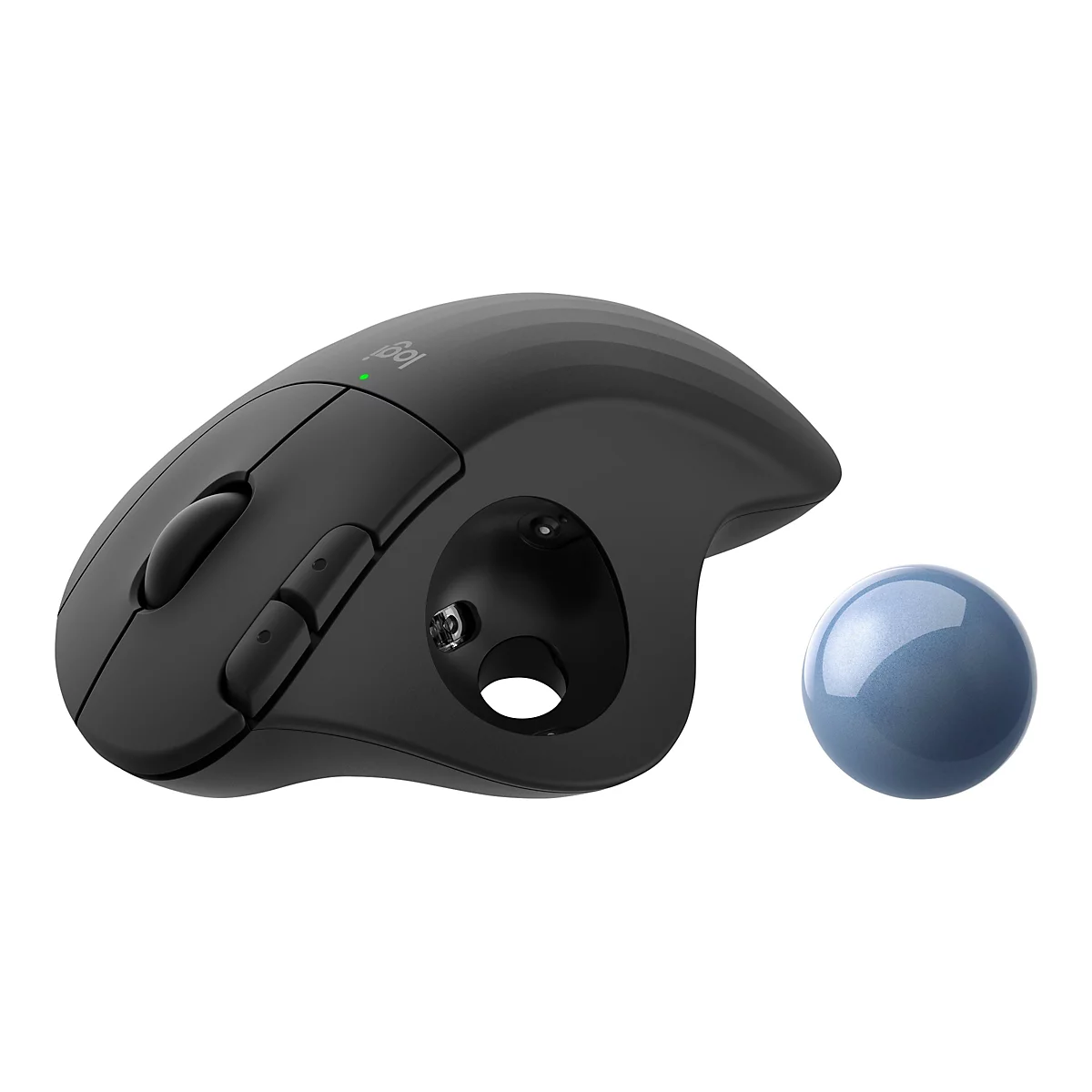 Logitech ERGO M575 - Trackball - 2.4 GHz, Bluetooth 5.0 LE - Graphite