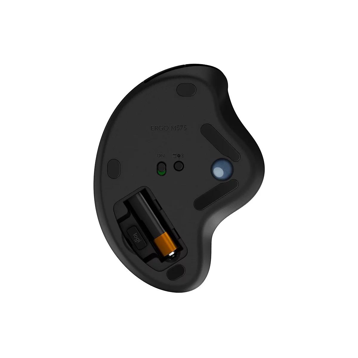 Logitech ERGO M575 - Trackball - 2.4 GHz, Bluetooth 5.0 LE - Graphite