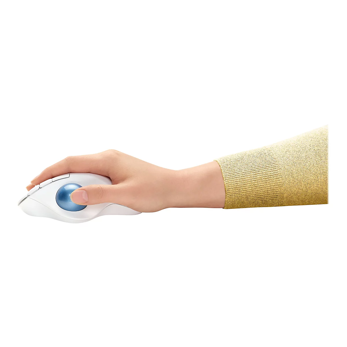 Logitech ERGO M575 - Trackball - 2.4 GHz, Bluetooth 5.0 LE - Off White