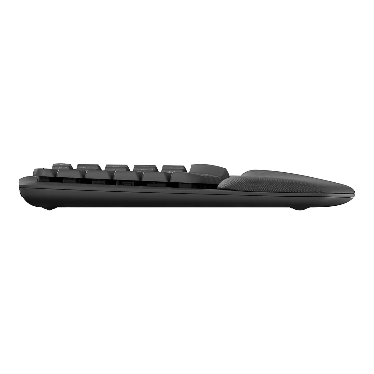 Logitech Ergo Series - Tastatur - kabellos - 2.4 GHz, Bluetooth LE - QWERTZ - Deutsch