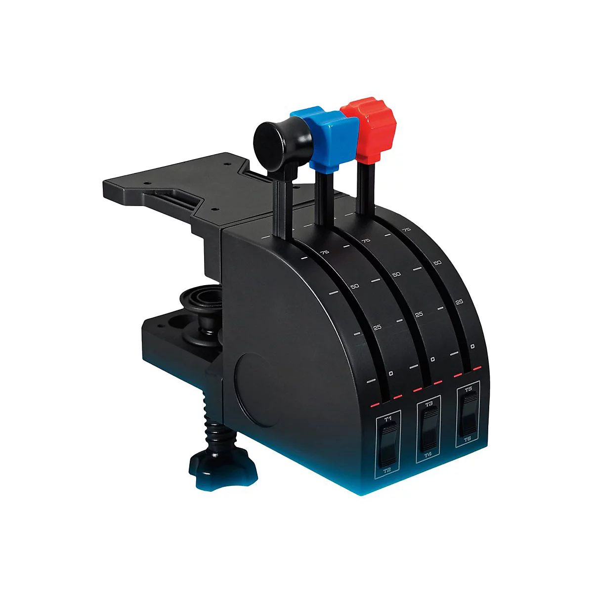 Logitech Flight Yoke System - yoke et accélérateur - filaire