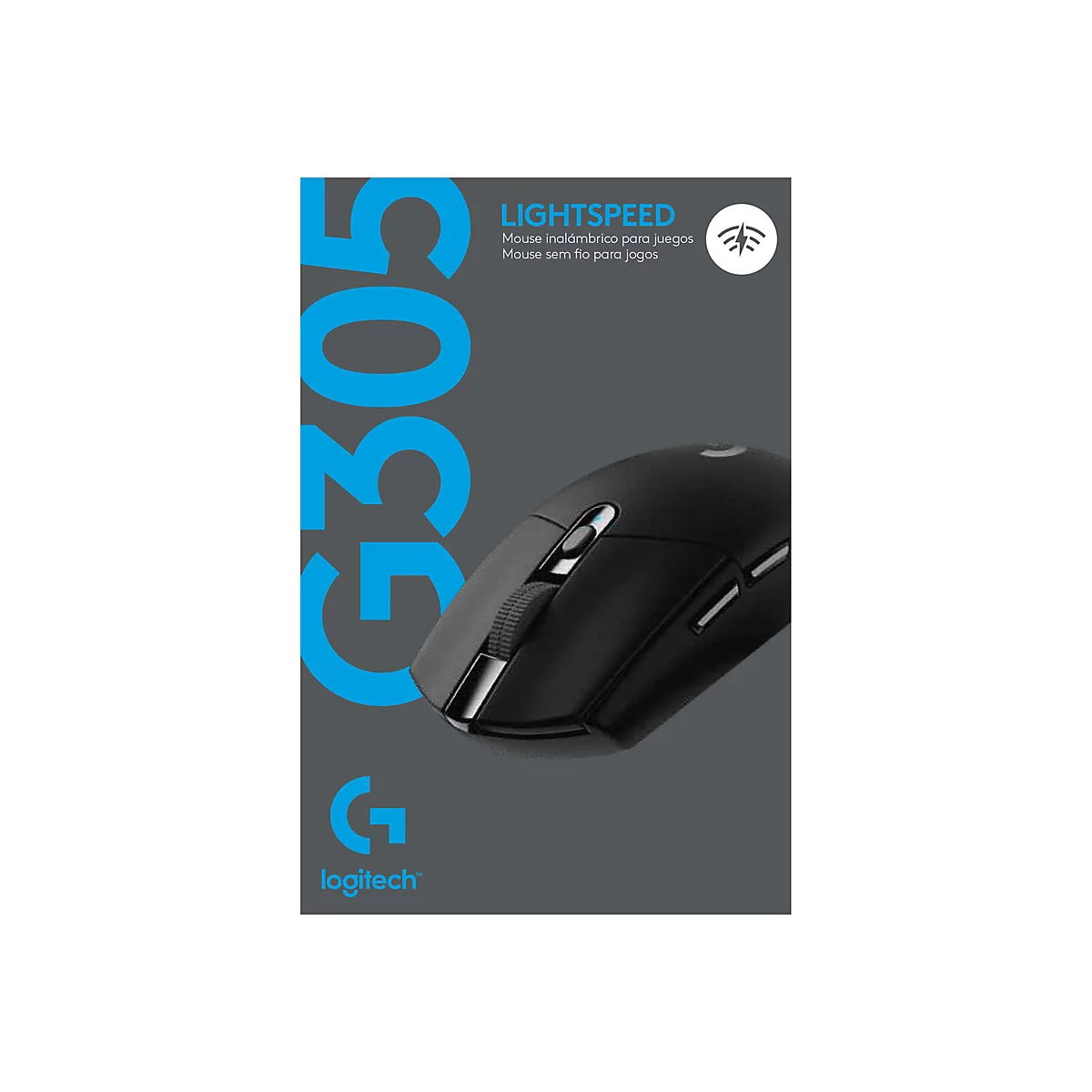 Logitech G G305 - Maus - LIGHTSPEED - Schwarz
