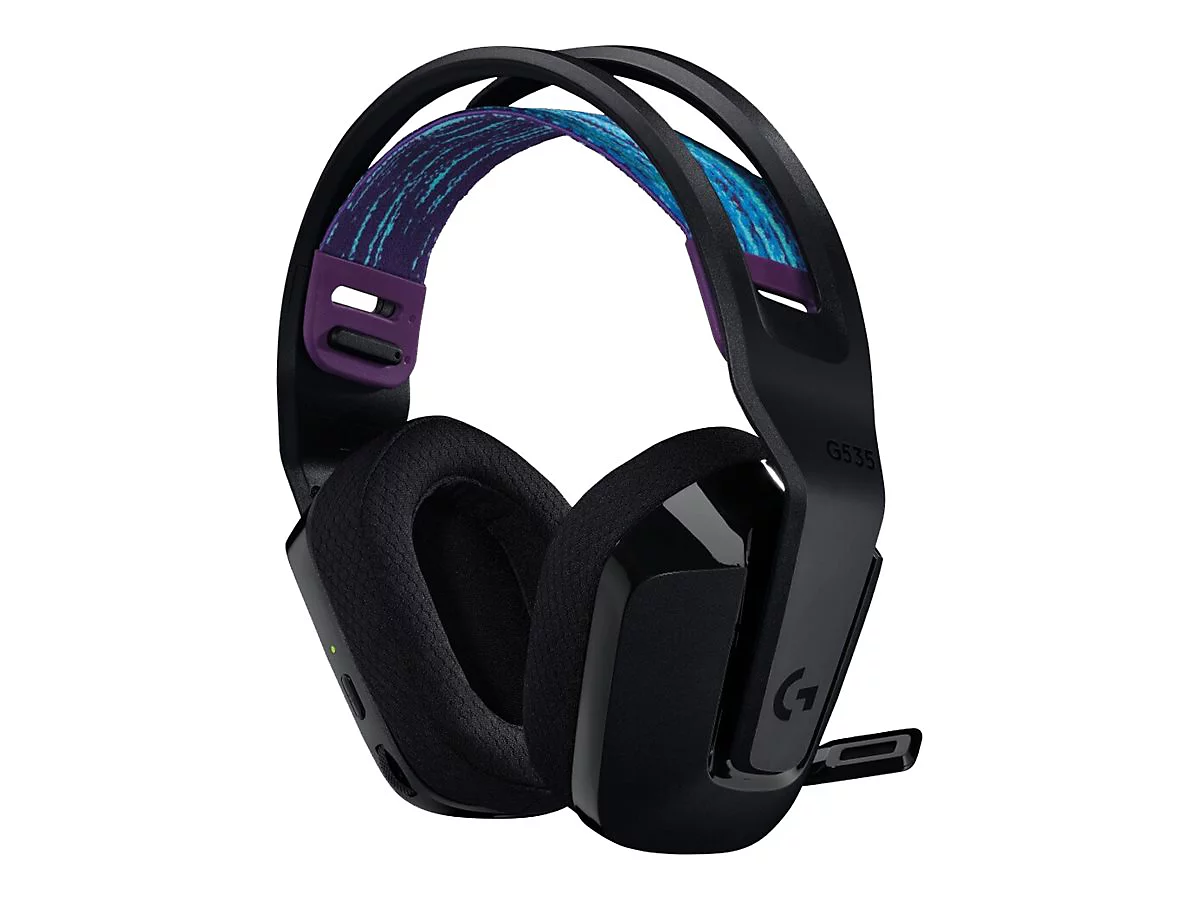 Logitech G G535 LIGHTSPEED Wireless Gaming Headset - Headset - ohrumschließend - LIGHTSPEED - kabellos - Schwarz