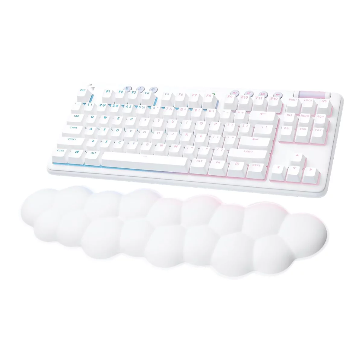 Logitech G G715 - Tastatur - Ohne Zehnertastatur - Hintergrundbeleuchtung - kabellos - Bluetooth, 2.4 GHz