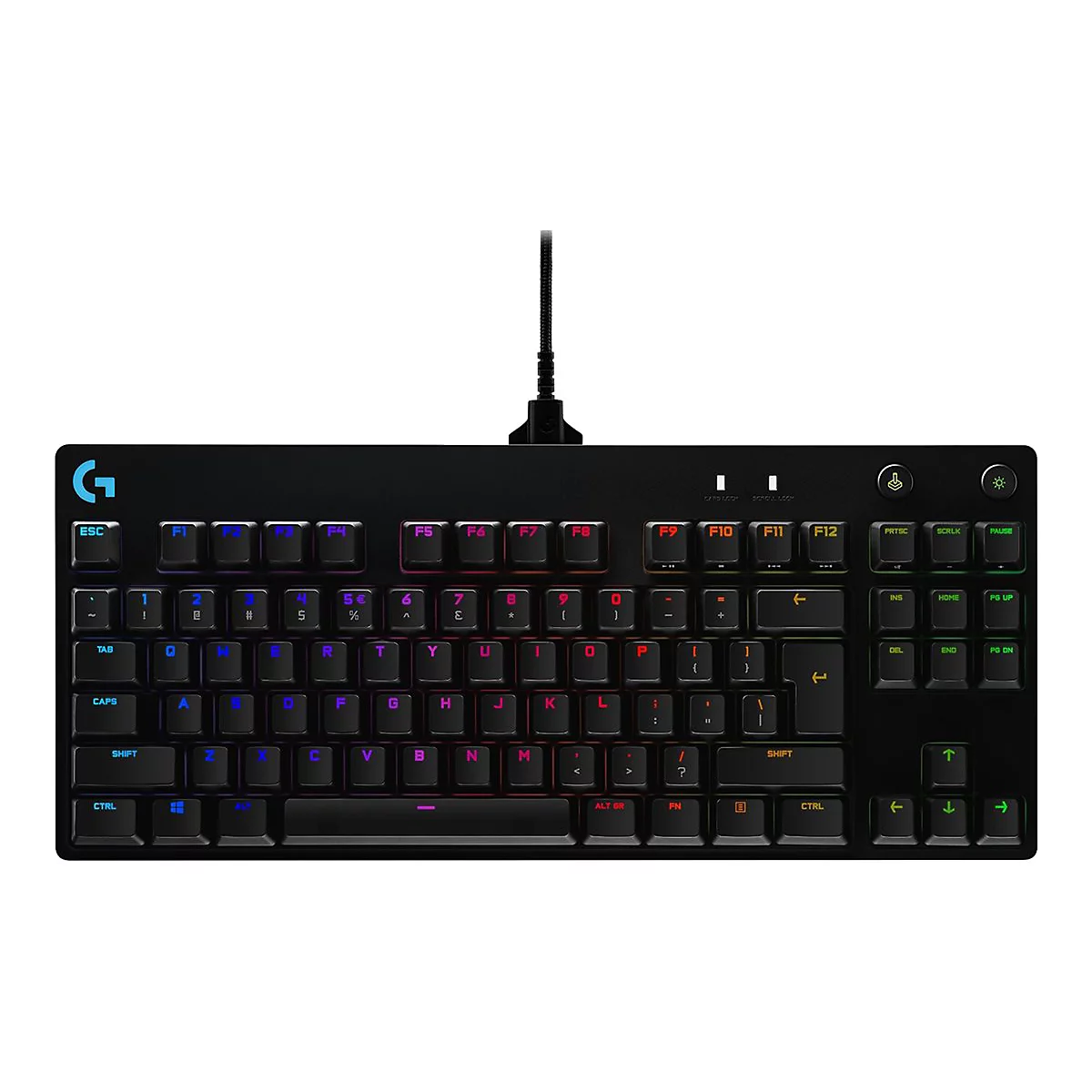 Logitech G Pro Mechanical Gaming Keyboard - Tastatur - Hintergrundbeleuchtung - USB - QWERTZ - Deutsch