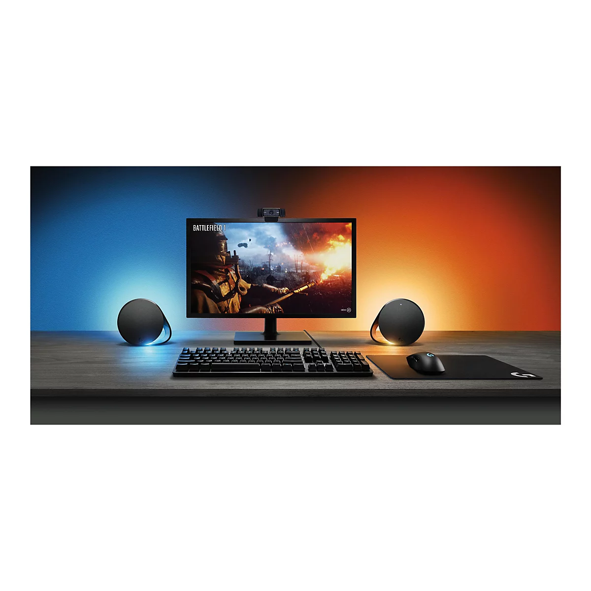 Logitech G560 - système de haut-parleur - pour PC - sans fil