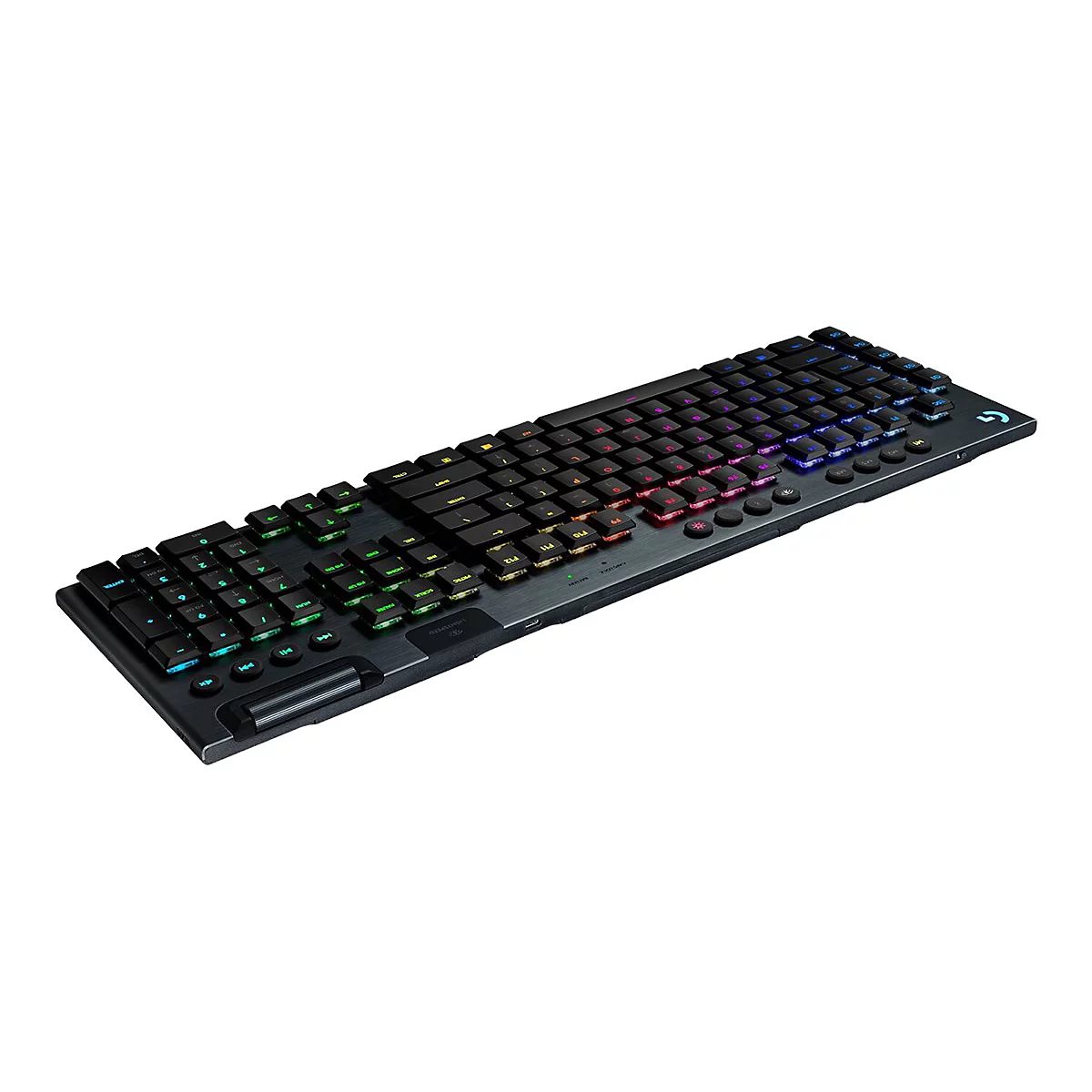 Logitech G915 LIGHTSPEED Wireless RGB Mechanical Gaming Keyboard - GL Tactile - Tastatur - Hintergrundbeleuchtung - kabellos - Bluetooth, 2.4 GHz