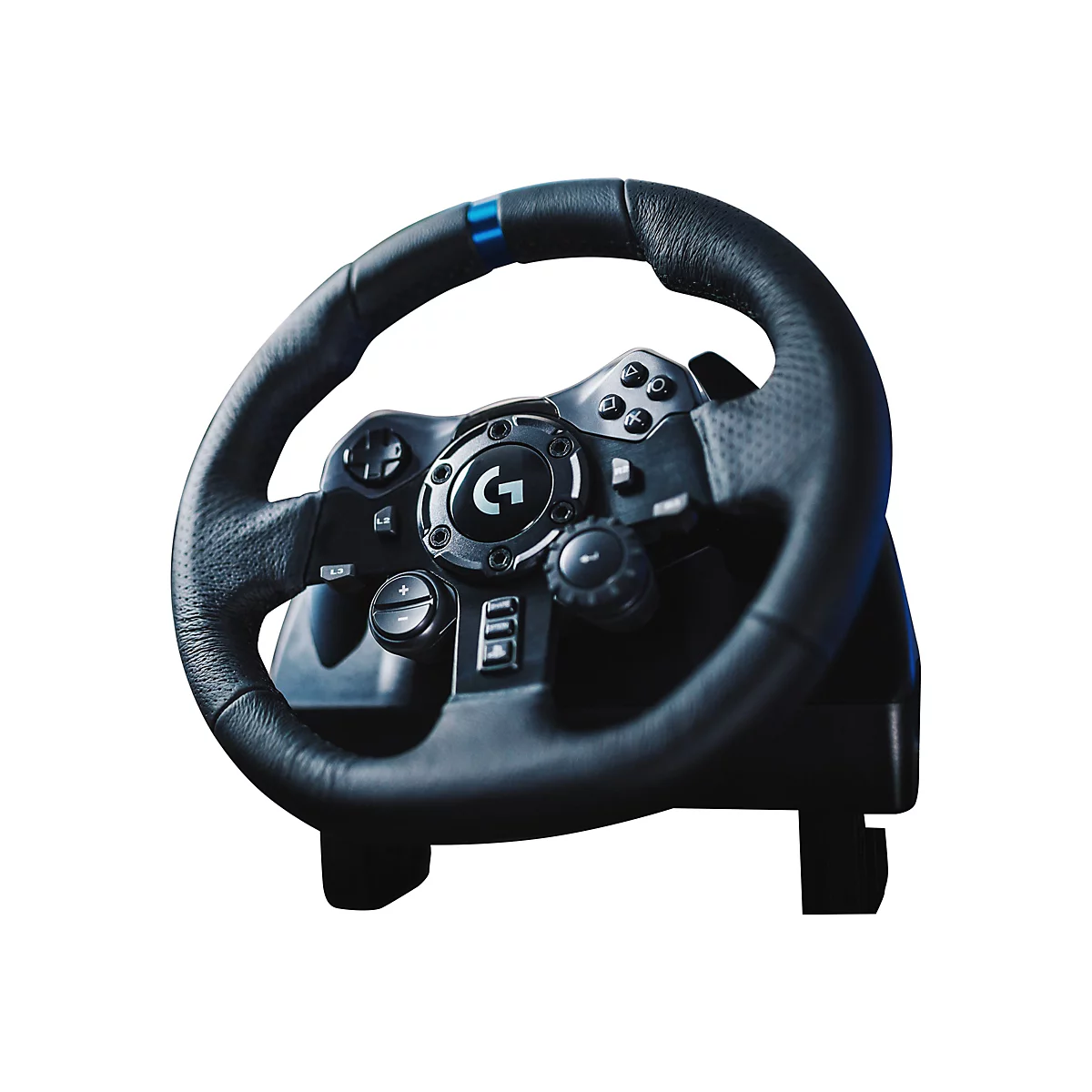 Logitech G923 - Lenkrad- und Pedale-Set - kabelgebunden - Schwarz - für PC, Microsoft Xbox One