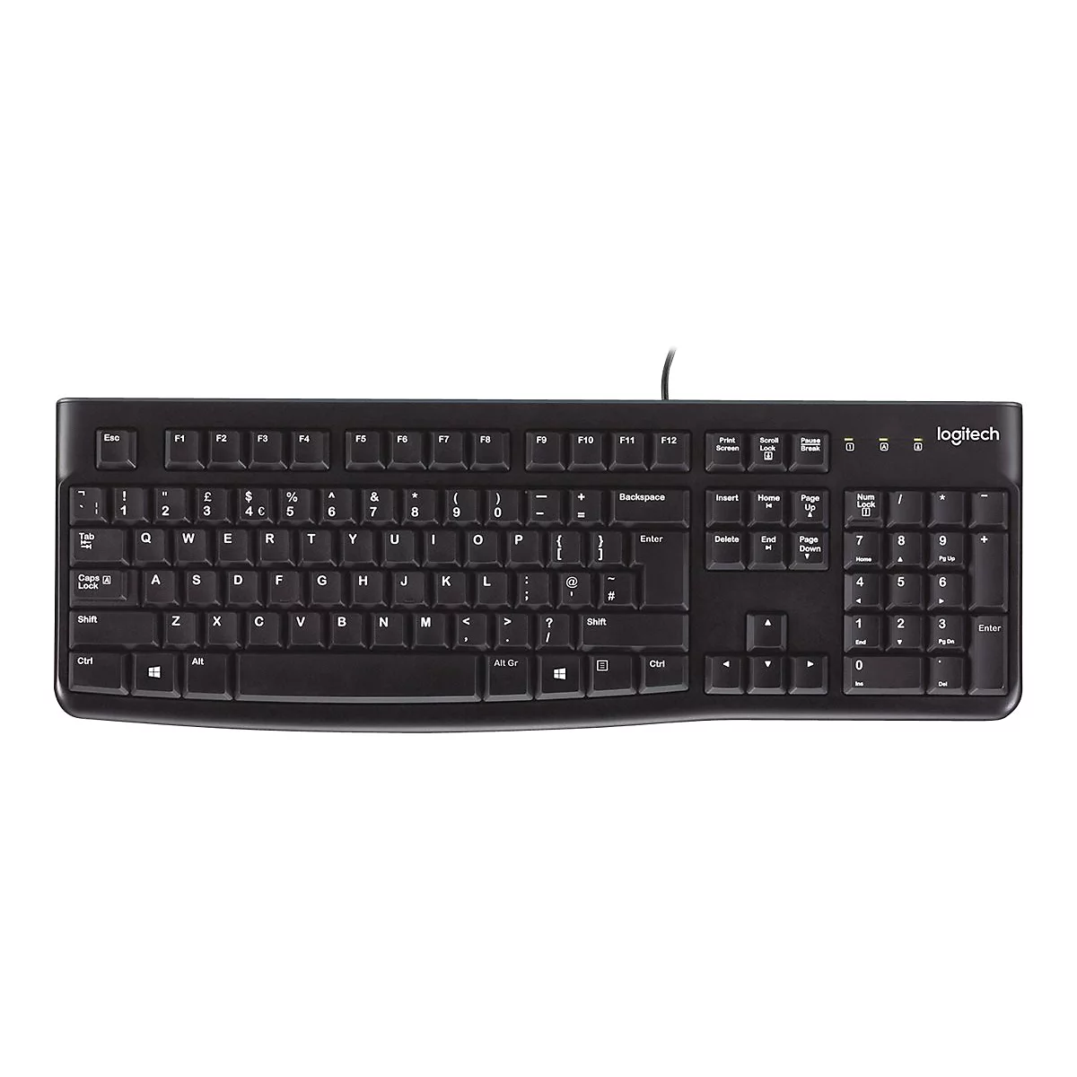 Logitech K120 - Tastatur - USB - Russisch
