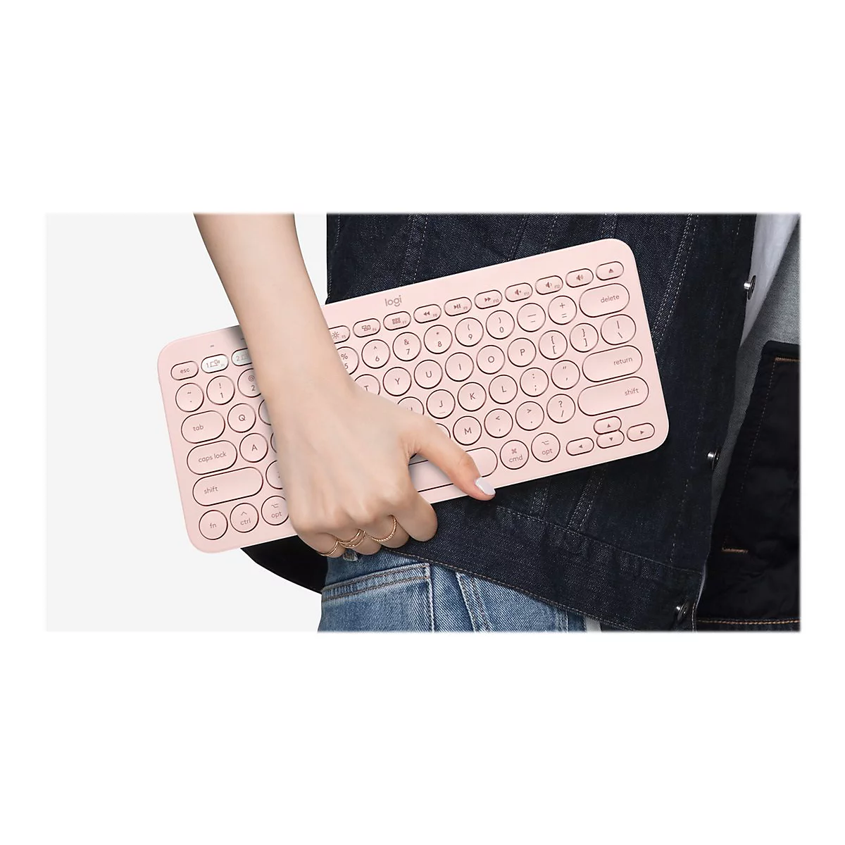 Logitech K380 Multi-Device Bluetooth Keyboard - Tastatur - kabellos - Bluetooth 3.0 - QWERTY - US International