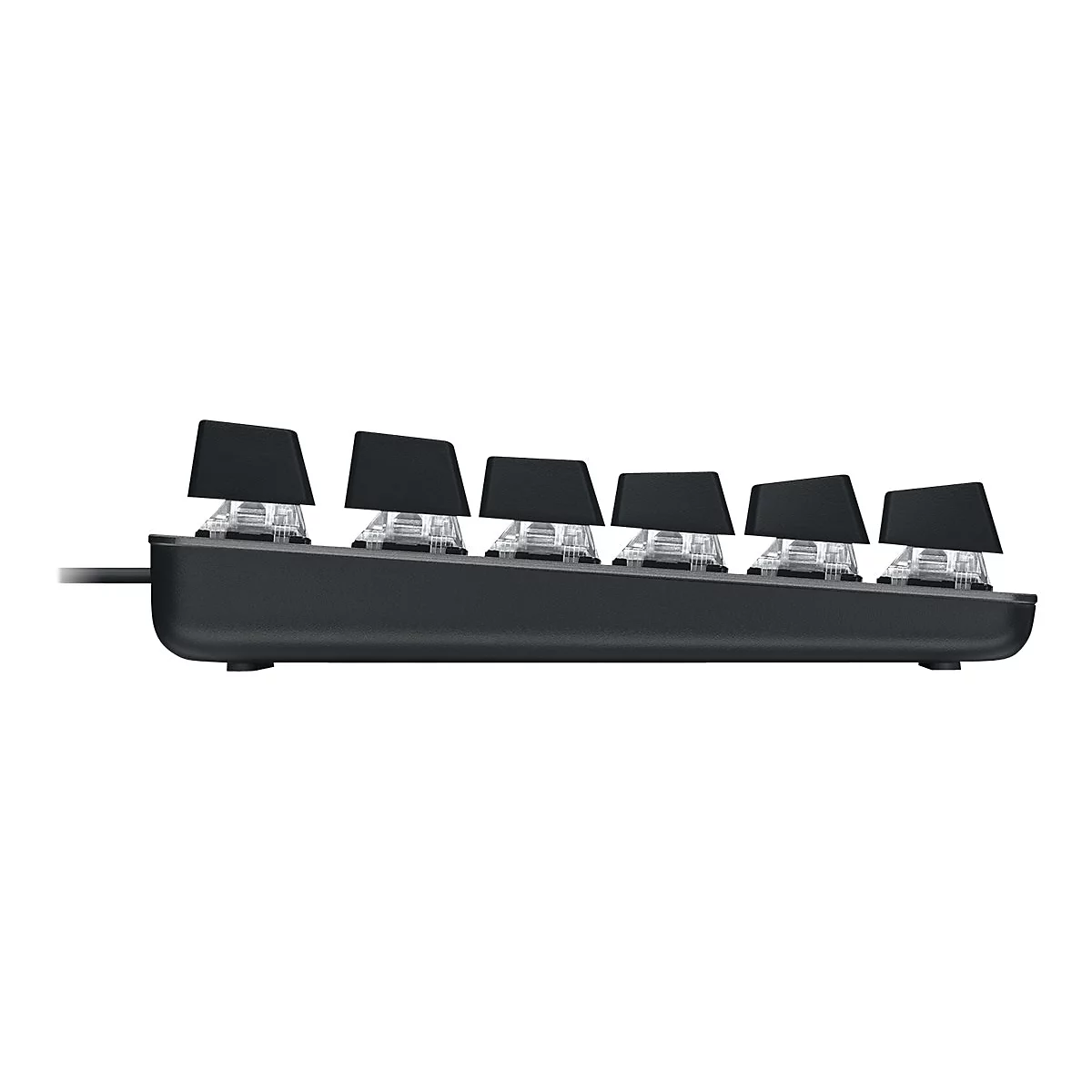 Logitech K835 TKL - Tastatur - USB - Tastenschalter: TTC Red - Graphit/Schiefergrau