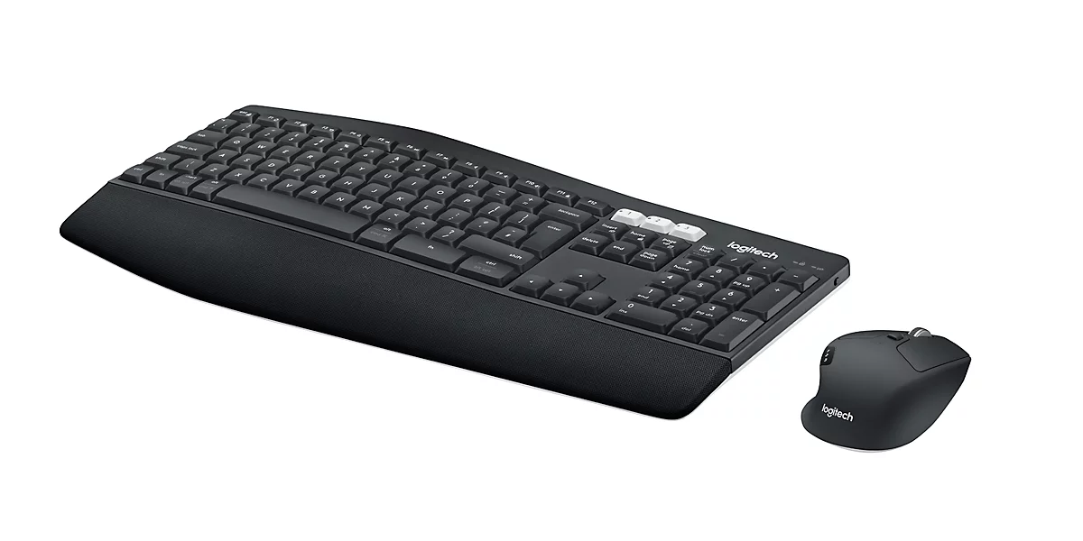 Logitech Kabelloses Tastatur-Maus-Set MK850 PERFORMANCE Bluetooth, 2.4 GHz