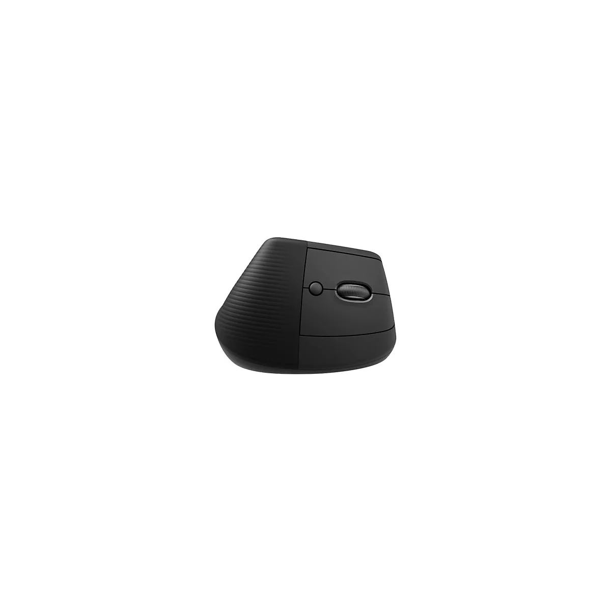 Logitech Lift Vertical Ergonomic Mouse - vertikale Maus - Bluetooth, 2.4 GHz - Graphite