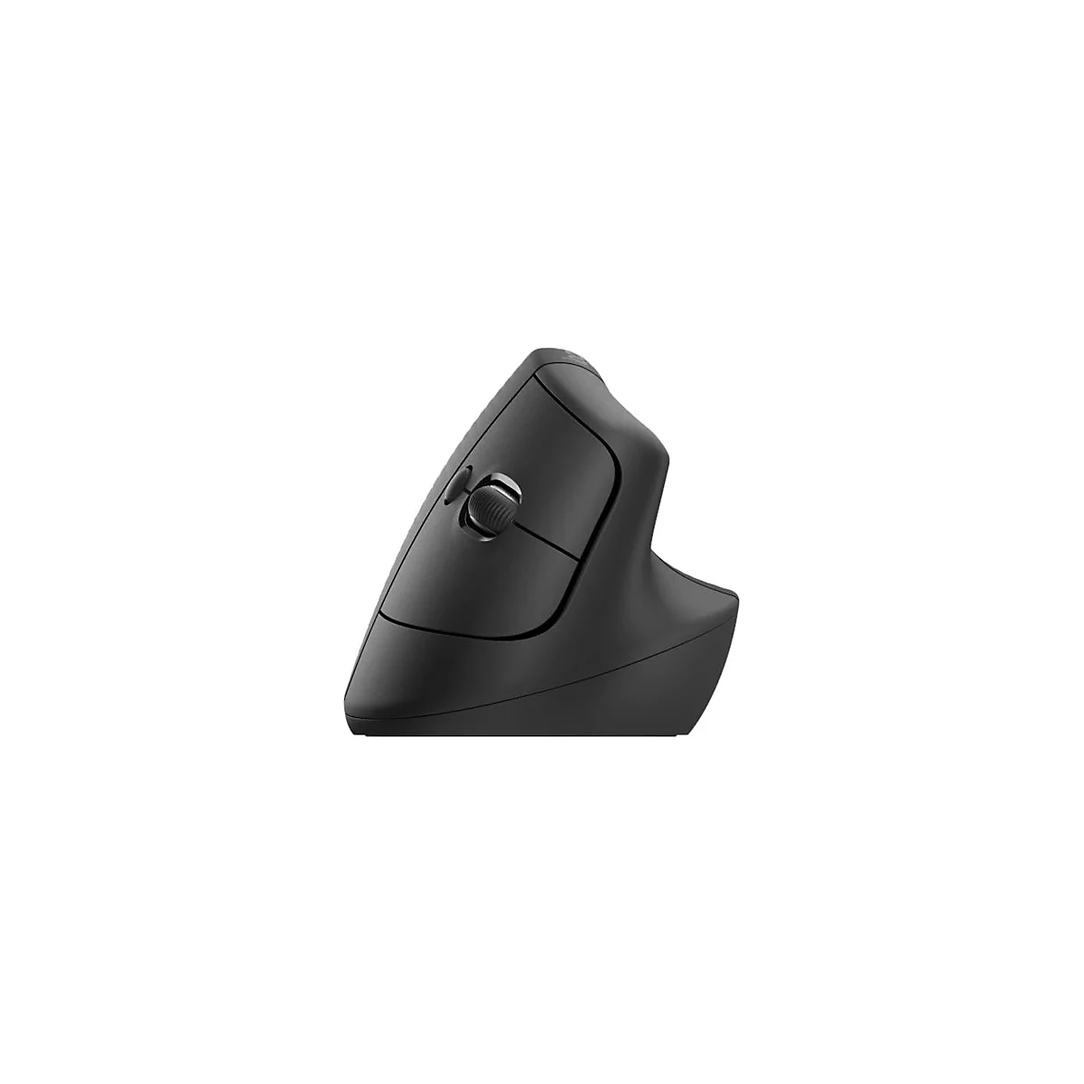 Logitech Lift Vertical Ergonomic Mouse - vertikale Maus - Bluetooth, 2.4 GHz - Graphite