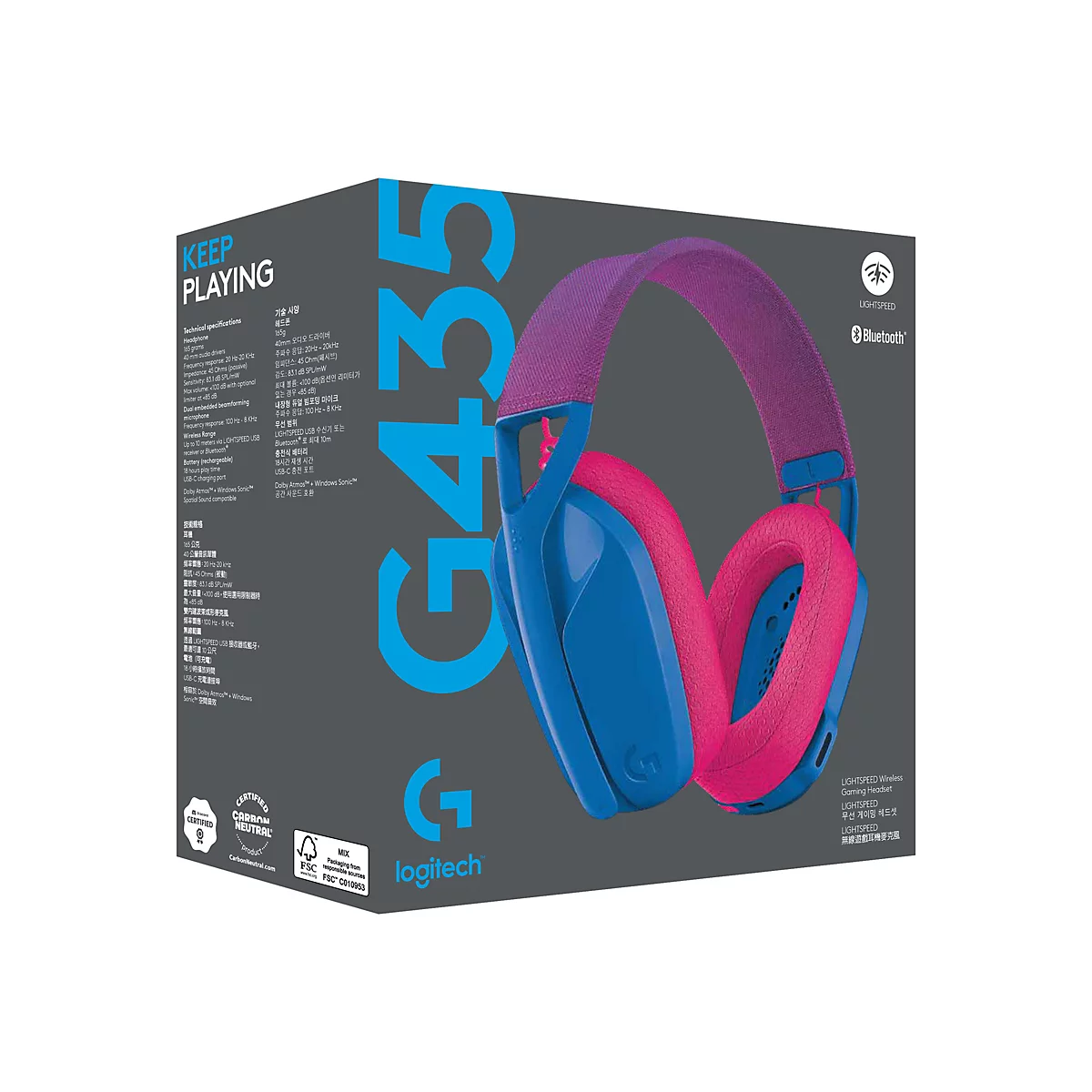 Logitech Lightspeed G435 - Headset