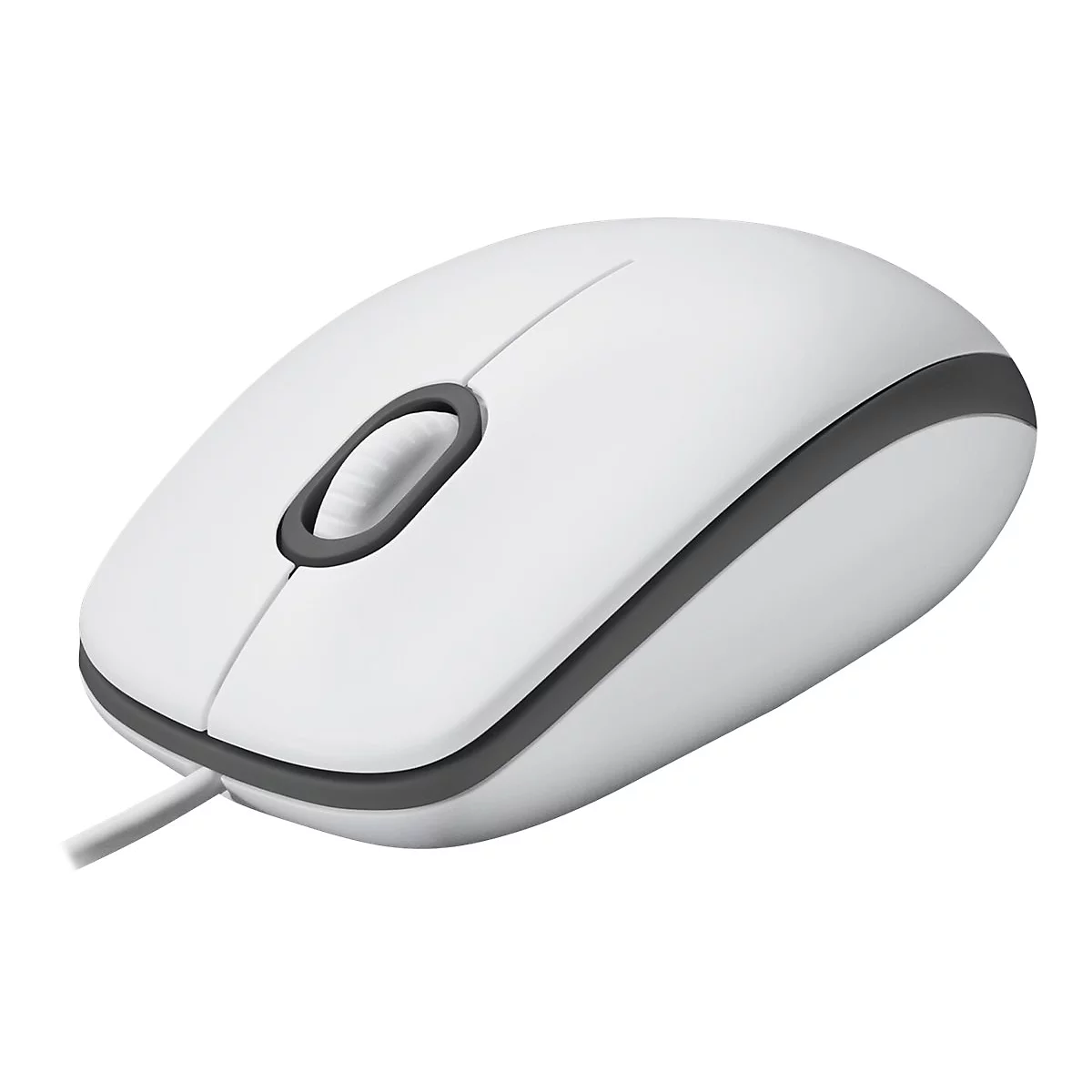 Logitech M100 - Maus - Full-Size - rechts- und linkshändig - optisch - 3 Tasten