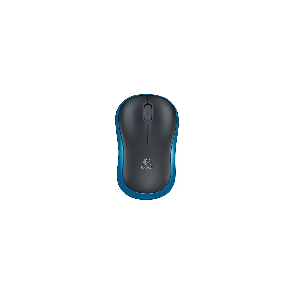 Logitech M185 - Maus - 2.4 GHz - Blau