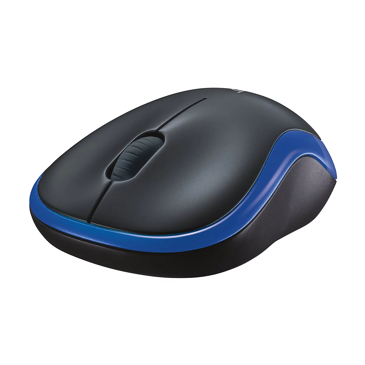 Logitech M185 - Maus - 2.4 GHz - Blau