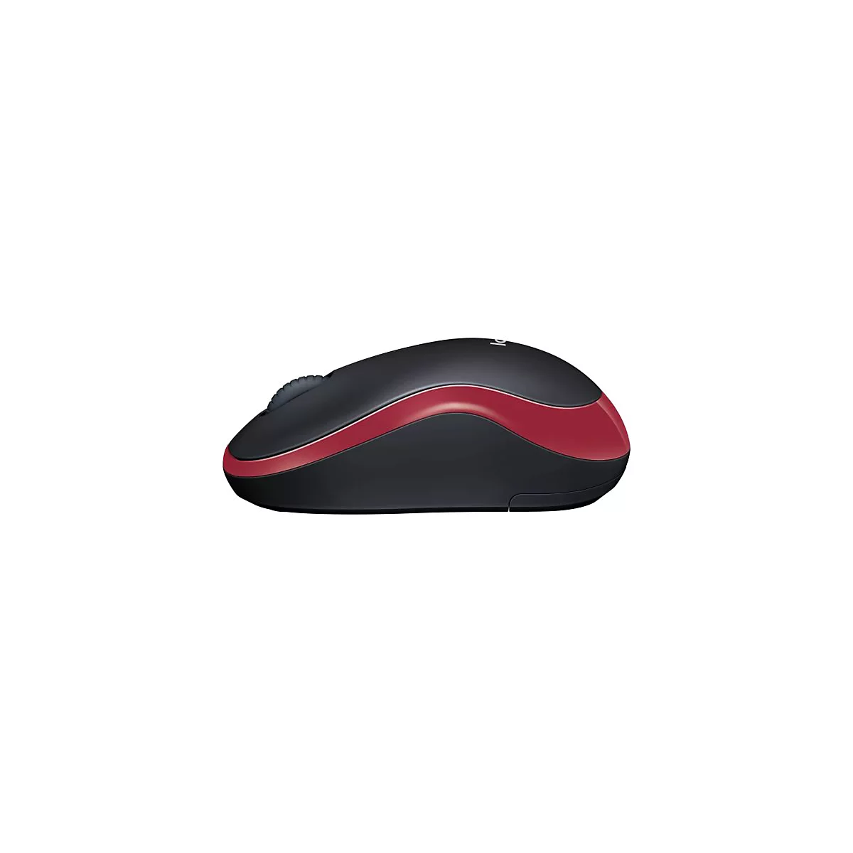 Logitech M185 - Maus - 2.4 GHz - Rot
